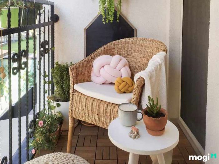 Tiểu cảnh ban công chung cư