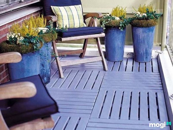 Tiểu cảnh ban công chung cư