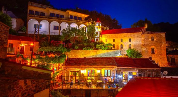 The medieval town of Chora is the island's heart and soul.