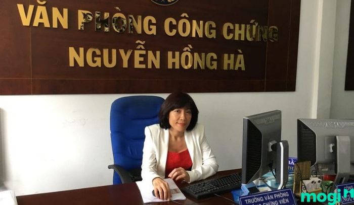 Văn phòng công chứng Nguyễn Hồng Hà