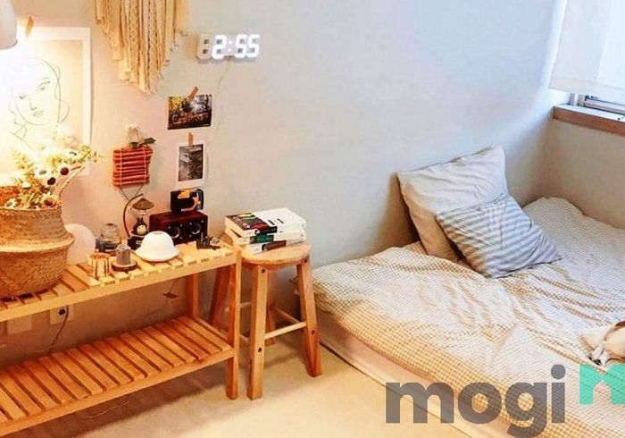 Cải tạo phòng trọ 12m2: Mẫu thiết kế 1