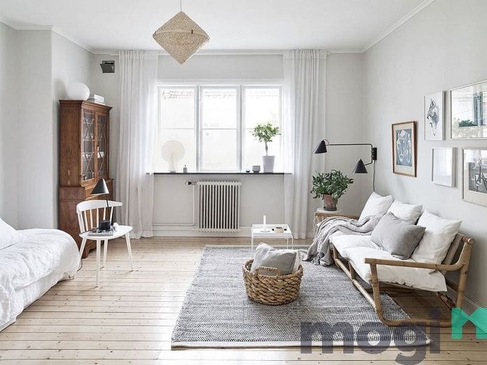 Phòng trọ 20m2: Thiết kế mẫu 1