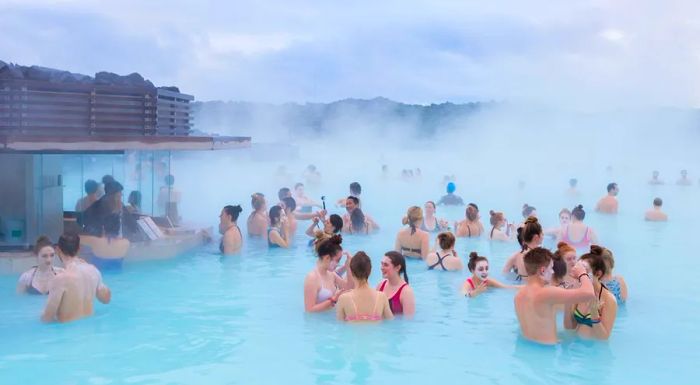 Iceland’s Blue Lagoon is not only its most famous but also one of the finest places to bathe in the country.