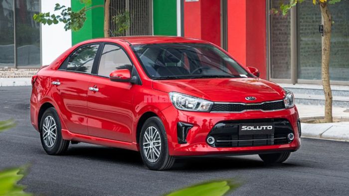 KIA Soluto có giá bán rất hợp lý trong phân khúc sedan nhỏ gọn.