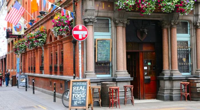 The Stag’s Head in Dublin.