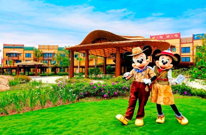 The Explorer’s Lodge is the newest addition to Hong Kong Disneyland’s collection of hotels.