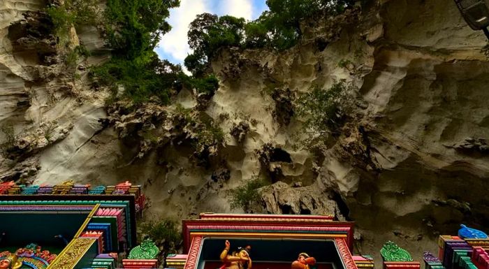 The Batu Caves are believed to be around 400 million years old.