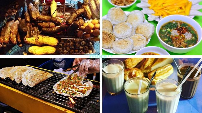 Thưởng thức những món ăn vặt ngon tuyệt tại hồ Xuân Hương Đà Lạt – Nguồn ảnh: Sưu tầm
