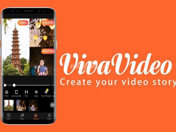 VivaVideo – Biến ảnh thành video sống động và hấp dẫn