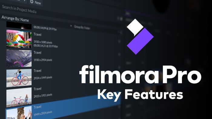 Chỉnh sửa video dễ dàng, sáng tạo không giới hạn với Wondershare FilmoraPro