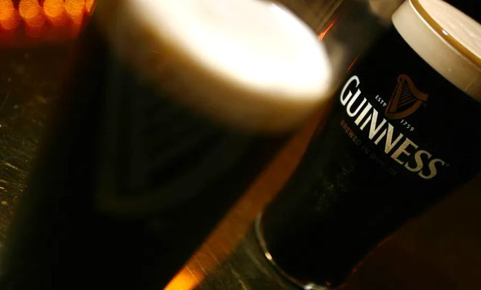 Guinness is brewed in nearly 50 countries around the globe.