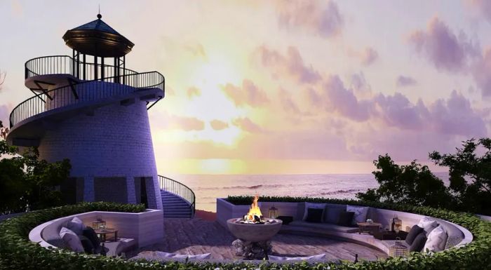 The Lighthouse presents an exquisite blend of gourmet dining paired with breathtaking surroundings.