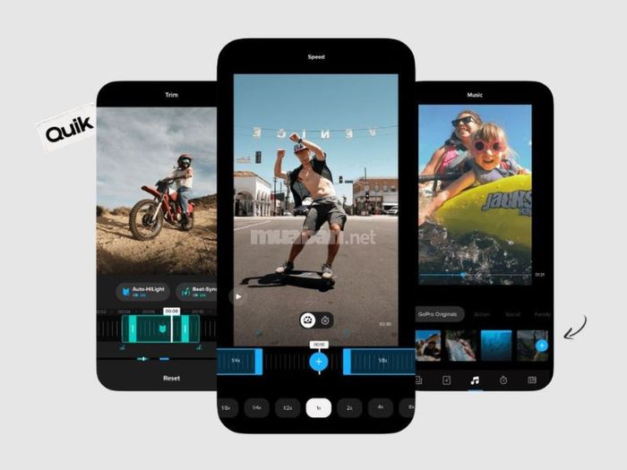 Quik giúp bạn nhanh chóng biến những bức ảnh và video thành những thước phim ấn tượng chỉ trong vài phút.