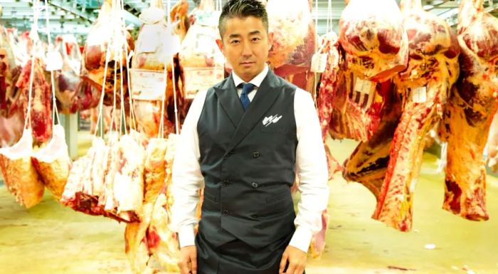 Hisato Hamada, the 42-year-old co-founder of Wagyumafia, is a self-taught chef who has become an expert on Wagyu beef.