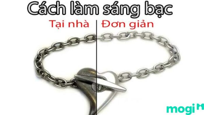 Các cách làm sáng bạc hiệu quả tại nhà