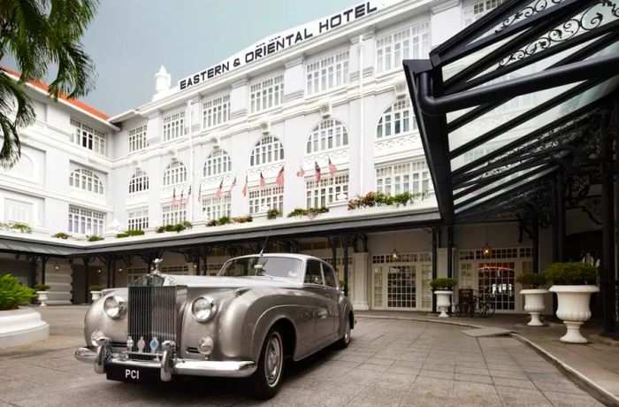 Eastern & Oriental Hotel – a perfect blend of modern luxury and old-world charm.