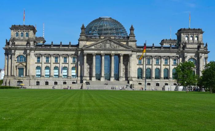 The German government in Berlin is imposing travel restrictions from the UK.