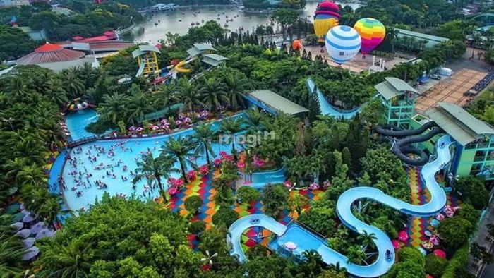 Tổng quan về công viên nước Đầm Sen