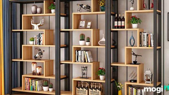 Cách sắp xếp sách đẹp mắt và đơn giản
