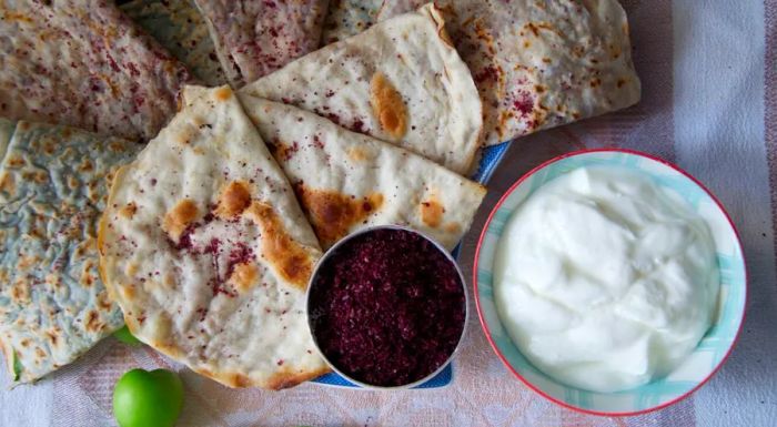 Qutab — one of the most iconic dishes in Azerbaijan.