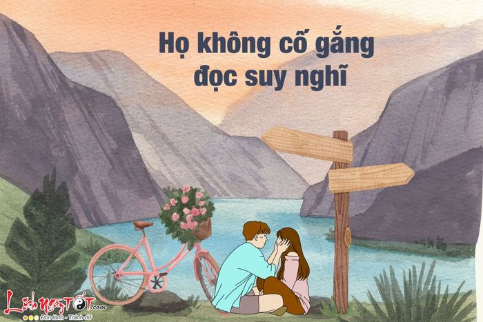 Không cần phải cố gắng đoán ý đối phương.