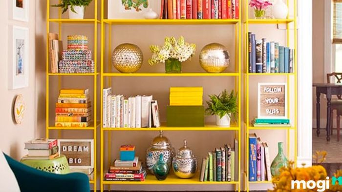 Những Cách Xếp Sách Đơn Giản Mà Đẹp