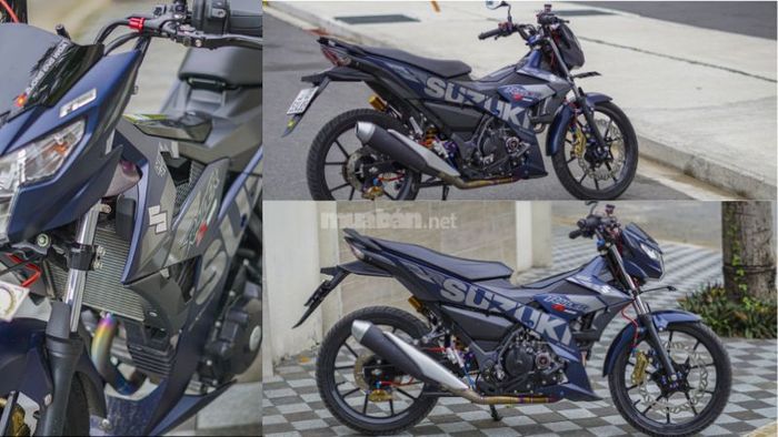 Mẫu xe Raider độ đẹp mắt, tinh tế, được nhiều người yêu mến và lựa chọn.