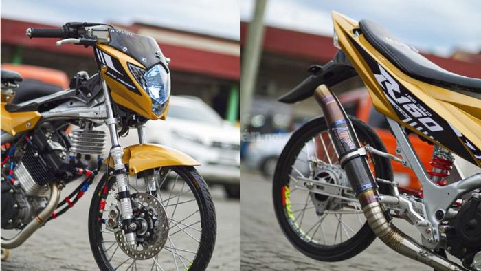 Xe Raider độ kiểu Thái cực kỳ phù hợp cho những người mới chơi xe.