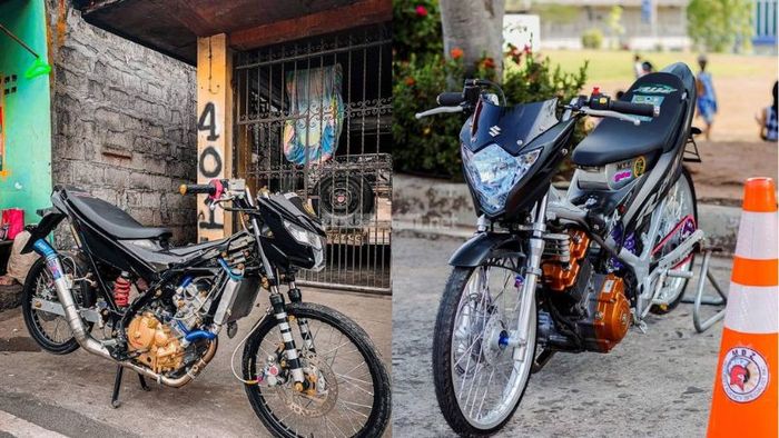 Raider độ theo phong cách drag, sẵn sàng chinh phục mọi cuộc đua.