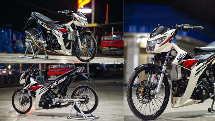 Kiểu độ xe Raider được nhiều tín đồ xe yêu thích và chọn lựa.