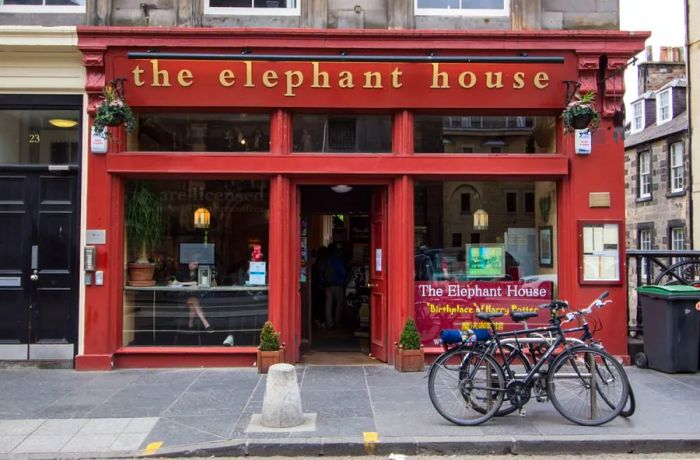 Your first stop: The Elephant House, the iconic spot where Harry Potter was brought to life.