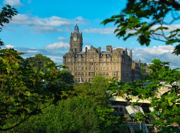 The iconic Edinburgh hotel where J.K. Rowling wrote the final chapters of 'Harry Potter and the Deathly Hallows.'