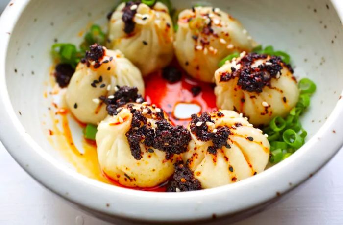 The possibilities for momo fillings are virtually limitless.