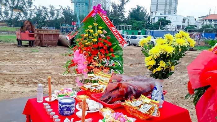 Chuẩn bị mâm cúng động thổ thật chu đáo và đầy đủ