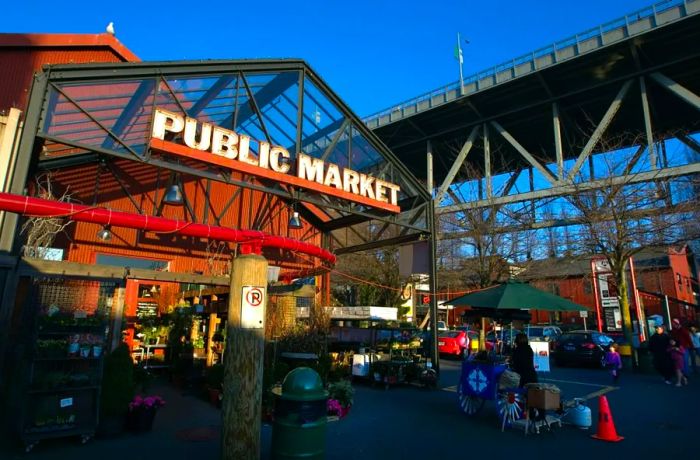 Granville Island and its bustling public market are favorites among both tourists and locals.