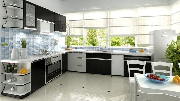 Màu sắc bếp hợp phong thủy cho gia chủ tuổi Kỷ Tỵ