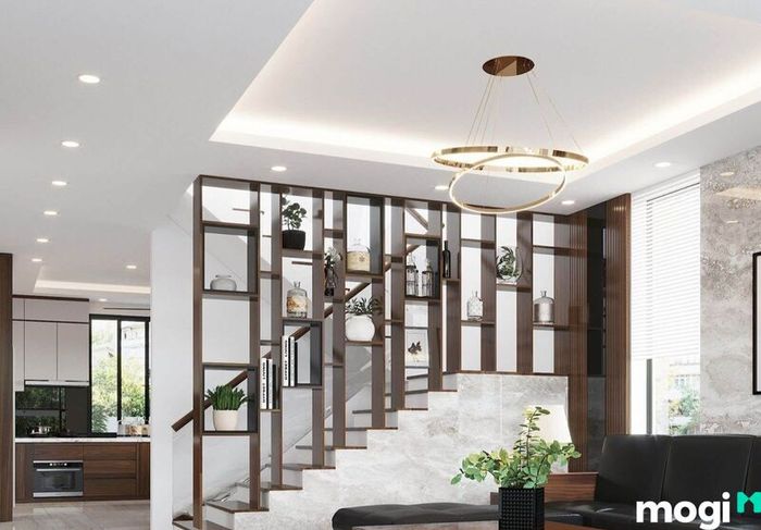 Mẫu cầu thang nhà phố đẹp và hiện đại