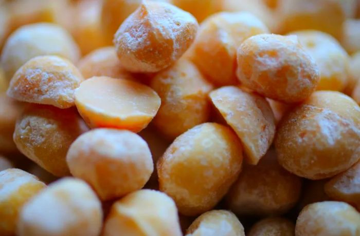 Byron Bay’s streets are lined with macadamia nuts.