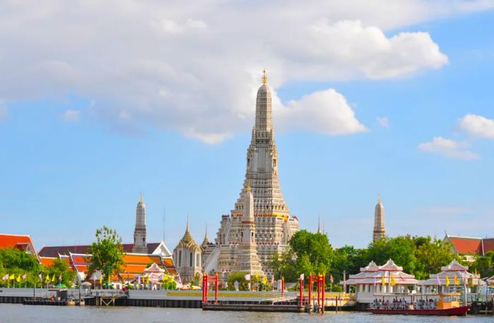 The historic Wat Arun in Bangkok.