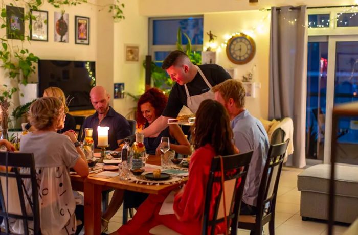 Chef Dragan Susa hosts his Kouzina Supper Club right in the comfort of his own home.