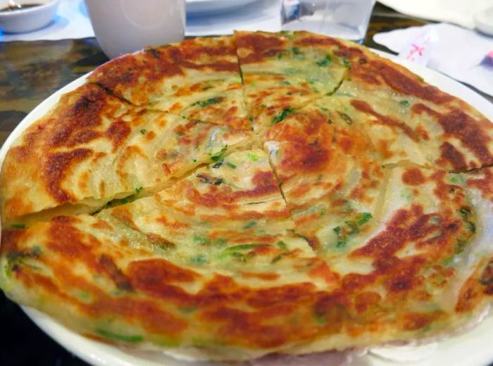 Scallion pancakes are Taiwan’s twist on a beloved Chinese classic.