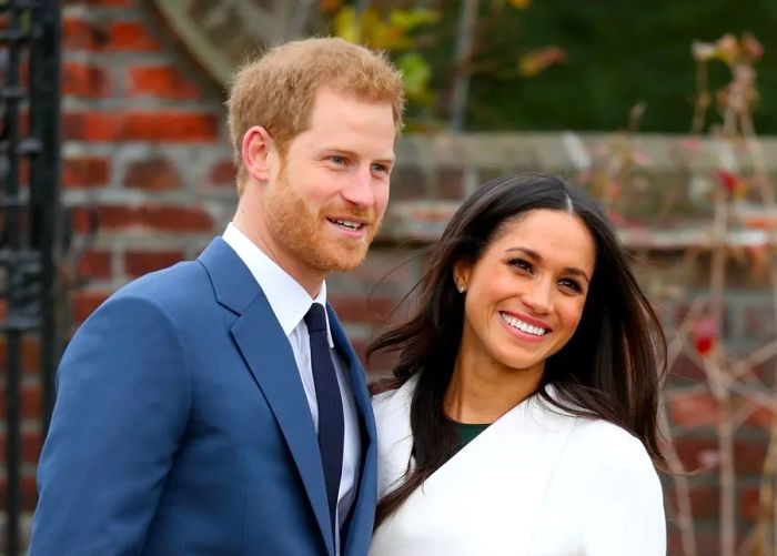 Prince Harry and Meghan Markle were wed at Windsor Castle in May 2018.