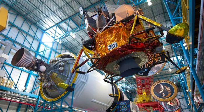 At the Kennedy Space Center, visitors can immerse themselves in the history of NASA’s Apollo missions.