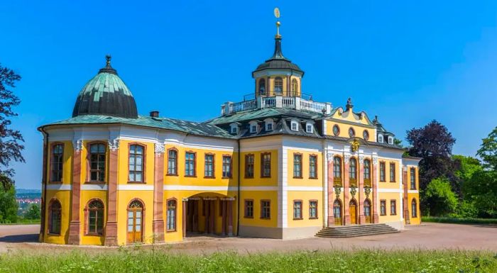 Weimar's Baroque-style Belvedere Castle was originally designed as a venue for lavish house parties.