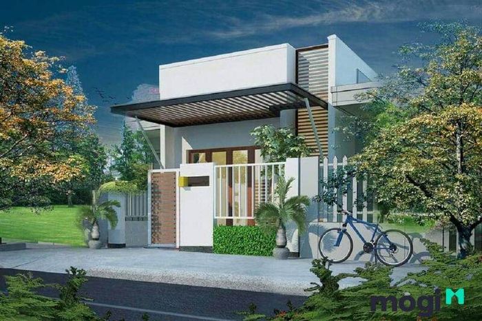 Nhà ống 1 tầng 3 phòng ngủ 100m2