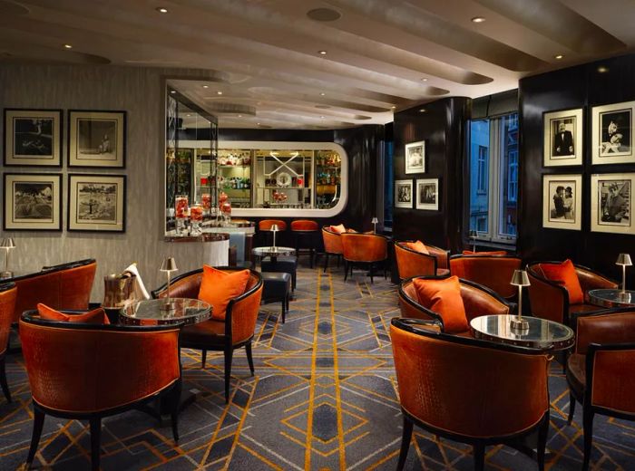 The American Bar at the Savoy has been a staple of London’s social scene since the late 1800s.