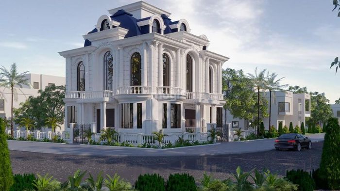 Mẫu nhà ống biệt thự kiểu Pháp với thiết kế tinh xảo và đầy tính nghệ thuật