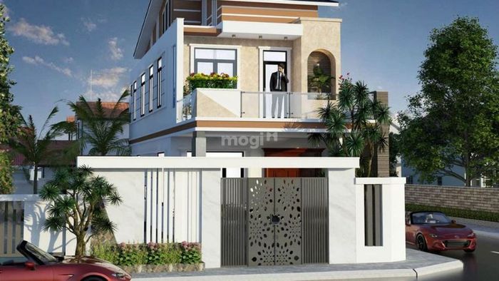 Mẫu nhà ống kiểu Pháp 3 tầng với thiết kế hài hòa, sang trọng và hiện đại