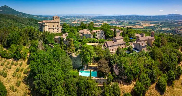 Max and Joy Ulfane dedicated years to transforming the once-neglected Castello di Fighine, a Tuscan fortress, into a luxurious haven.