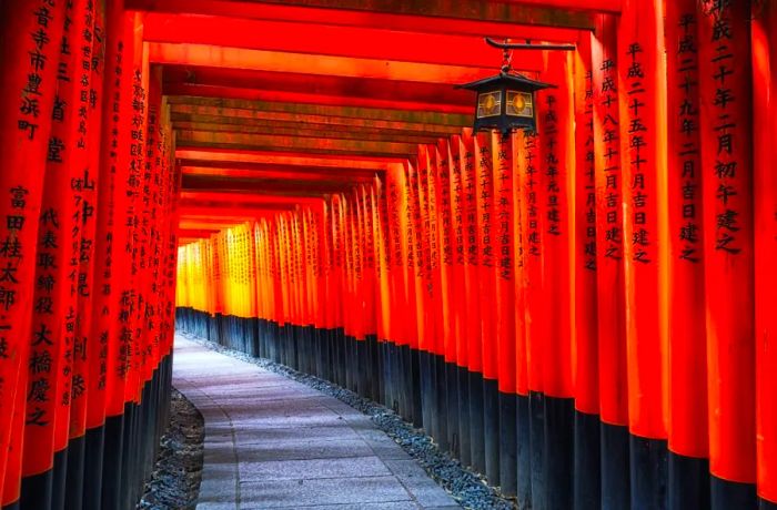 Japan is scheduled to fully reopen on October 11. Here’s a glimpse of Fushimi Inari Shrine in Japan.